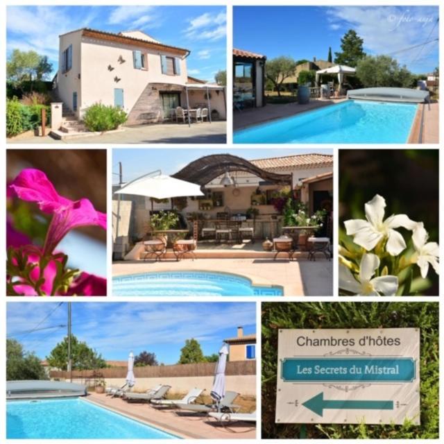 Les Secrets Du Mistral Bed & Breakfast Valensole Exterior photo